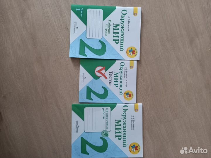 Рабочие тетради по окружающему миру