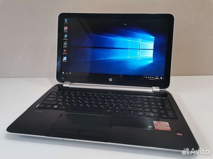 HP 15-N - AMD A10-4655/ HD 8670M+7620G/ SSD/ 8Gb