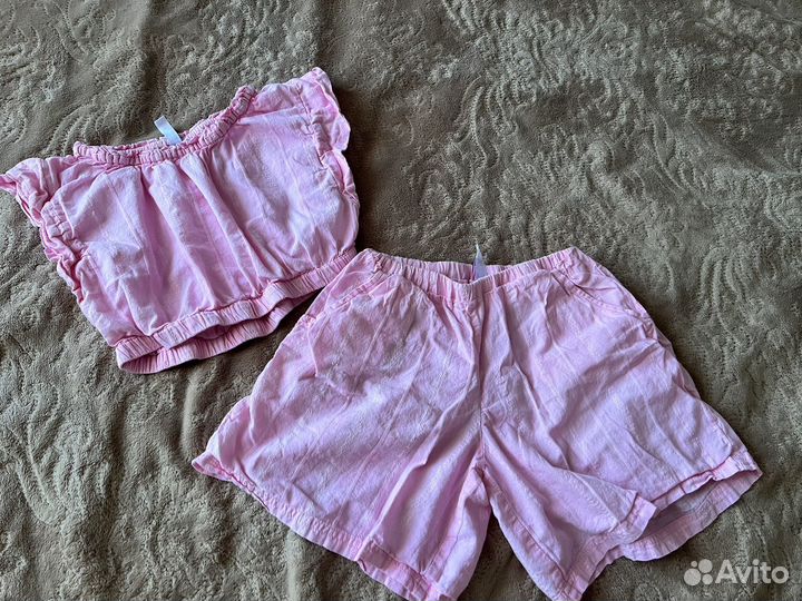 Пакет вещей на девочку 128-134