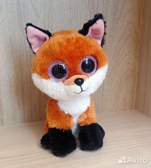 Мягкая игрушка лиса глазастик Ty Beanie Boos