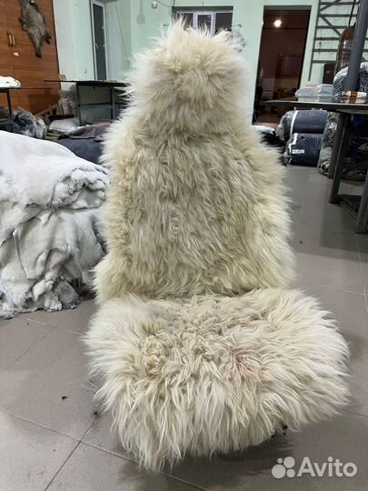 Меховые накидки на сидения