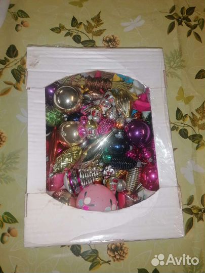 Елочные игрушки СССР