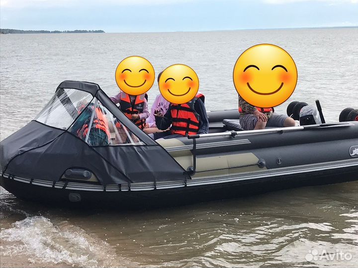Продам лодку надувную пвх скат 450 F с транцем S