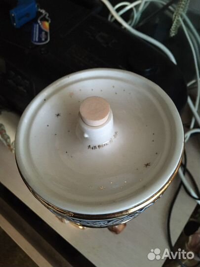 Рог фарфоровый