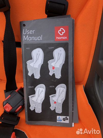 Велокресло hamax siesta