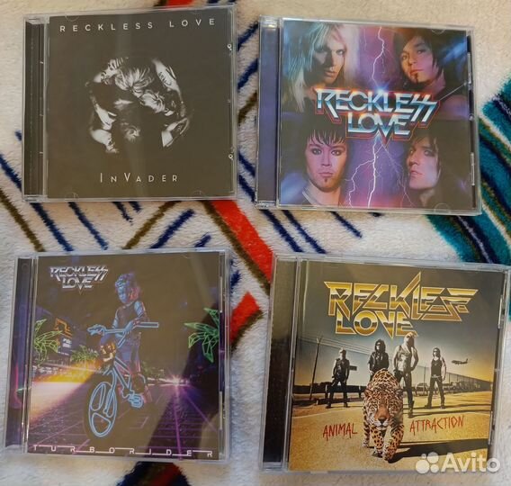 Cd диски рок-группы Reckless Love