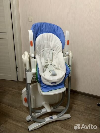 Стульчик для кормления chicco polly magic relax