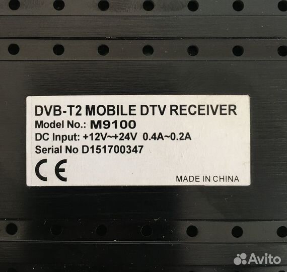 Автомобильный, цифровой тв-тюнер M9100, DVB-T2