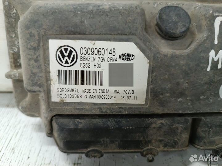 Эбу Volkswagen Polo 5 1.6 cfna 2012