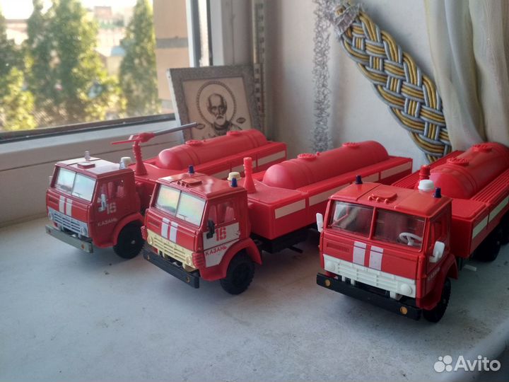 Камаз 53213 пожарная Сделано в СССР, бокс
