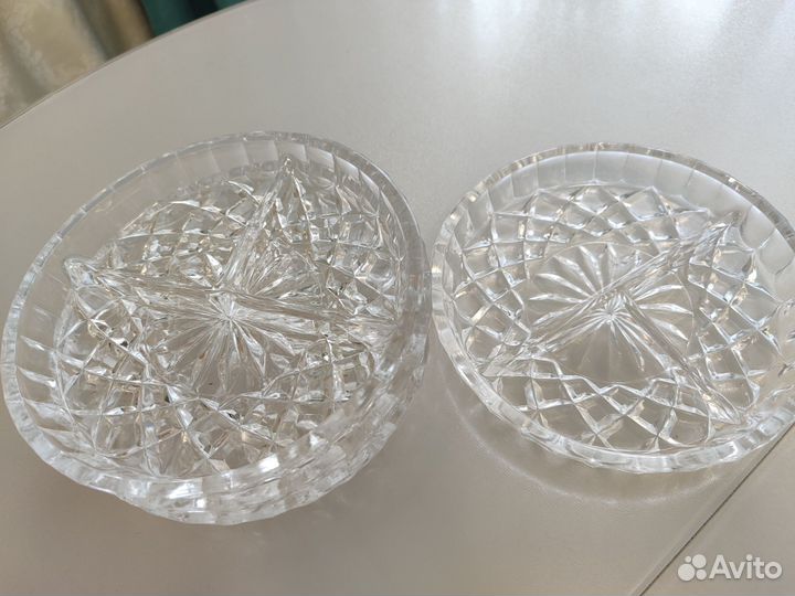 Ваза хрусталь менажница