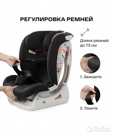 Автокресло детское happy baby