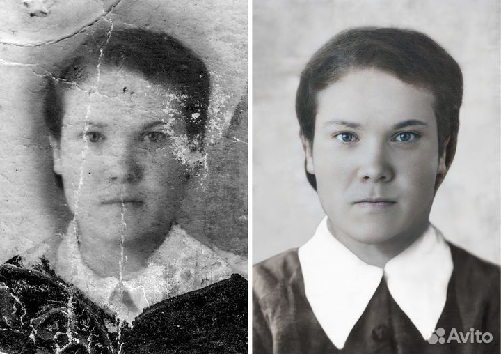 Реставрация фото, восстановление, колоризация