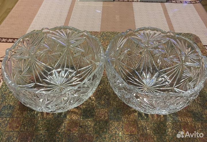 Ваза хрустальная СССР