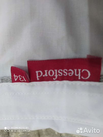 2 новые нарядные блузки для школы 130-134