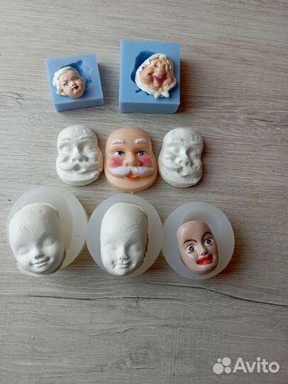 Молд лицо, заготовки для творчества