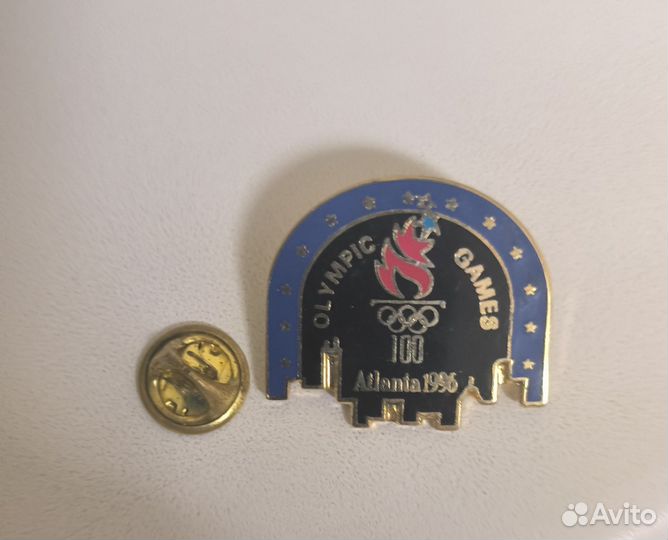 Значок с Олимпийский игр в Атланте 1996года