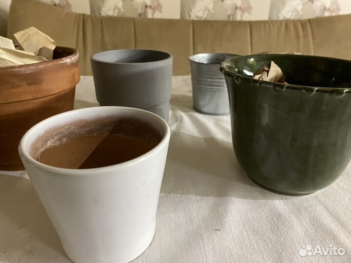 Кашпо и горшки бу