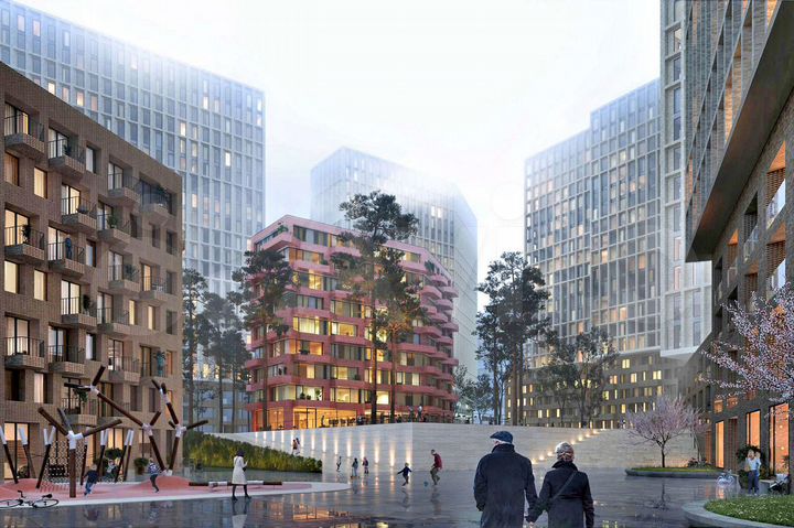 1-к. квартира, 35,7 м², 16/21 эт.