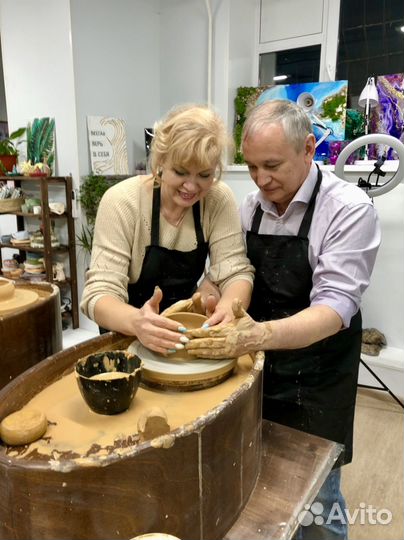 Лепка на гончарном круге