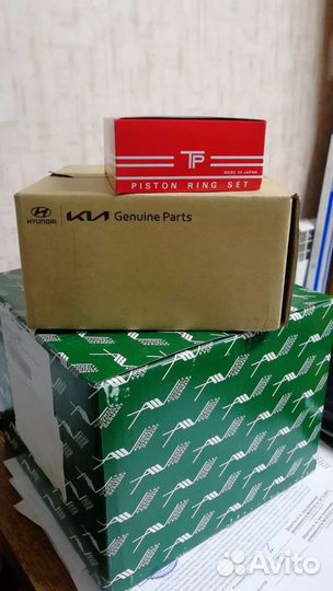 Поршнекомплект (поршни+кольца+гильзы) G4NA \ G4NU