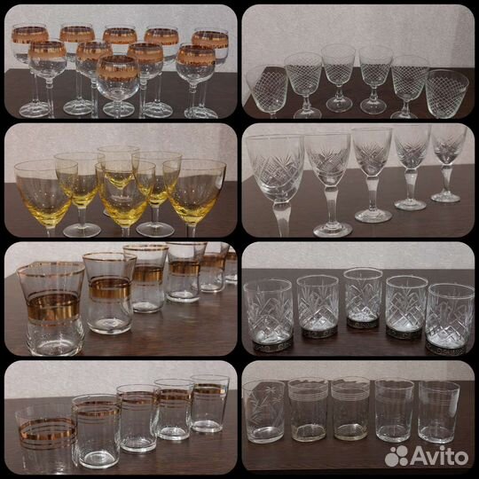 Фужеры и рюмки СССР