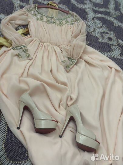 Вечернее платье 42 44 бу