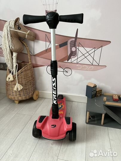 Самокат детский трехколесный Kreiss