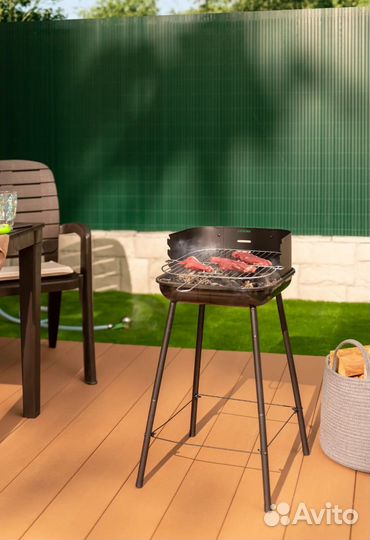 Гриль угольный новый в упаковке