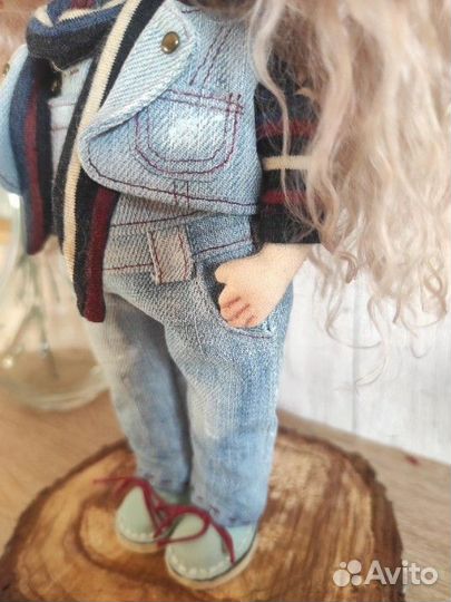 Интерьерная кукла ручной работы