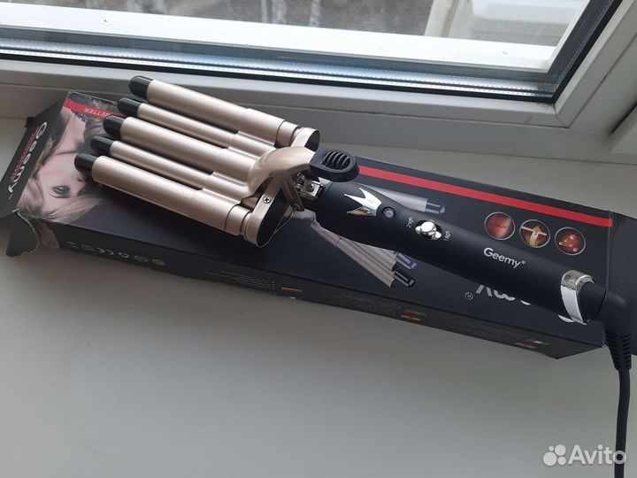 Плойка для волос волна