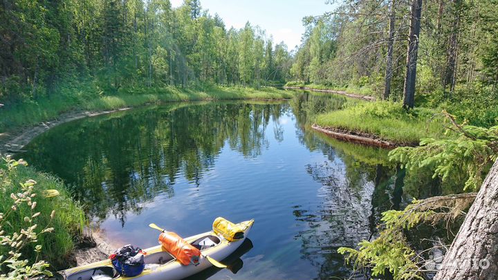Сплав по реке Шуя (Южная Карелия) на байдарках