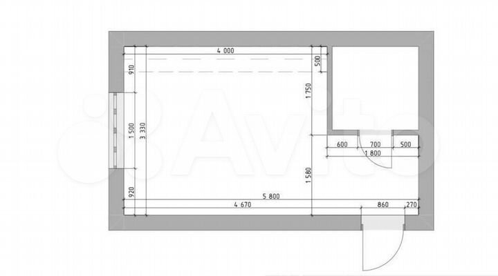 Квартира-студия, 20 м², 1/16 эт.
