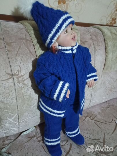 Костюм ручная вязка