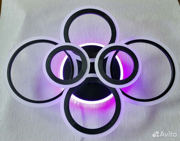 Ремонт светодиодных люстр с пультом