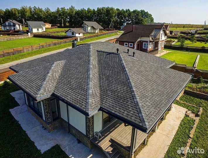 Гибкая черепица мягкая кровля