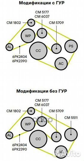 Ролик привод. ремня для а/м Mercedes M (W164)