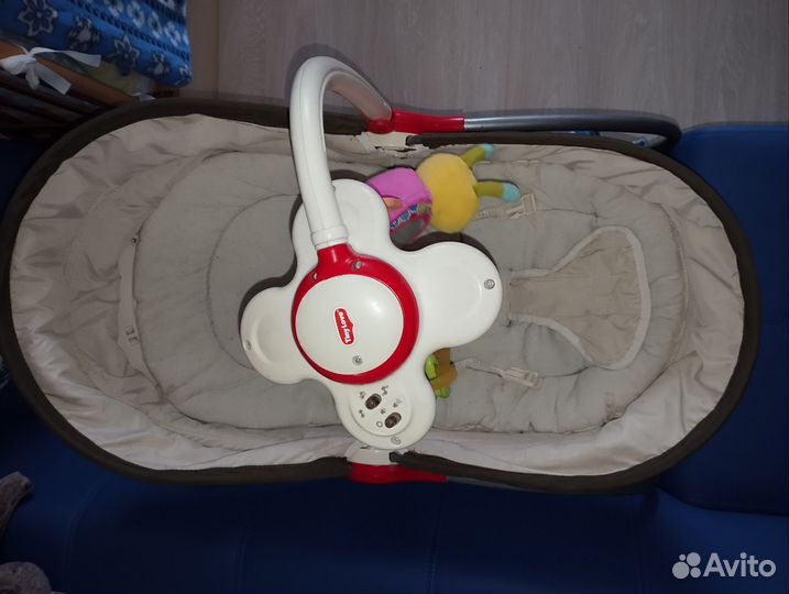Люлька баунсер tiny love 3 в 1