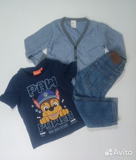 Одежда H&M пакетом на мальчика 86 92