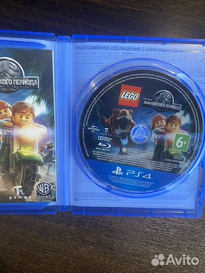 Lego Мир юрского периода (Sony PS4)
