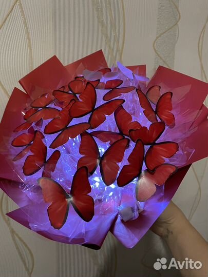 Букеты из бабочек
