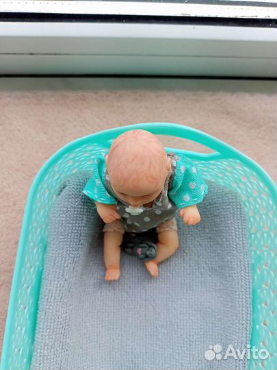 Кукла реборн мини