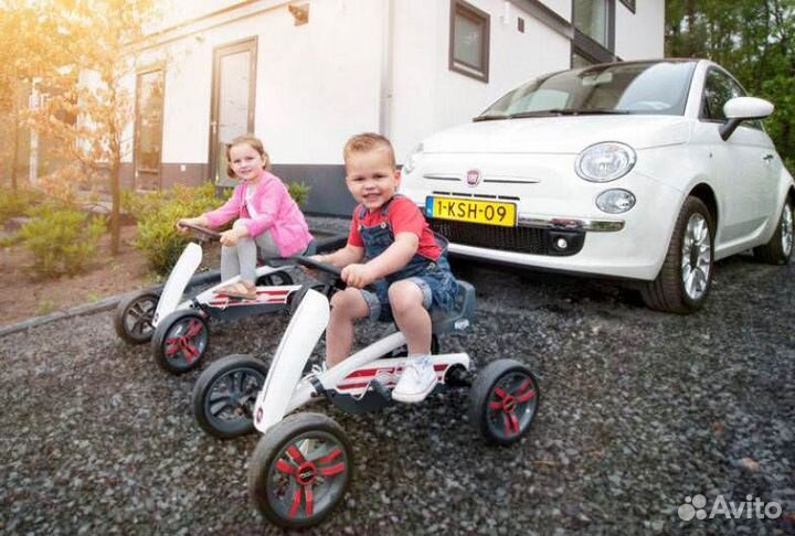 Веломобиль Berg Buzzy Fiat 500