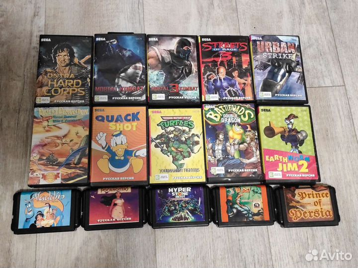 Картриджи на Сегу, новые, любые игры для Sega
