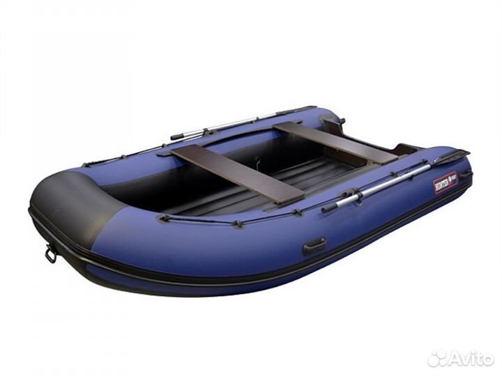 Лодка пвх Хантер 360 А сине-черная