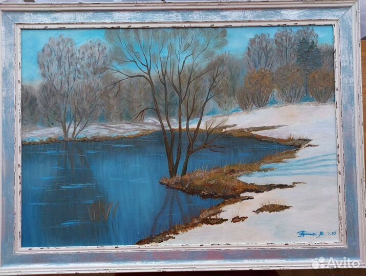 Картина,холст/ масло. Размер 35/50