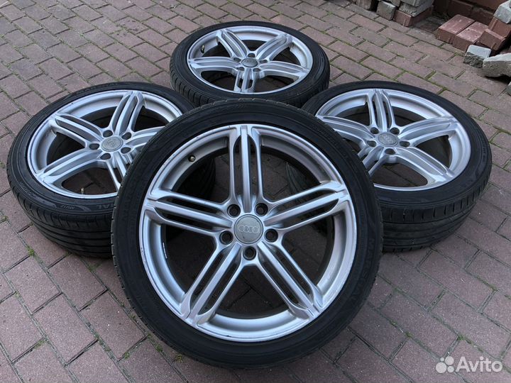 Диски R18 Audi 5x112 с резиной