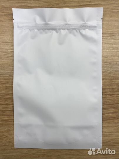 Белый матовый пакет дой пак