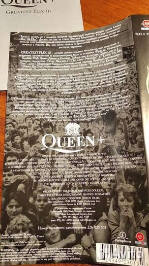 Видеокассета Queen+ Greatest Flix III