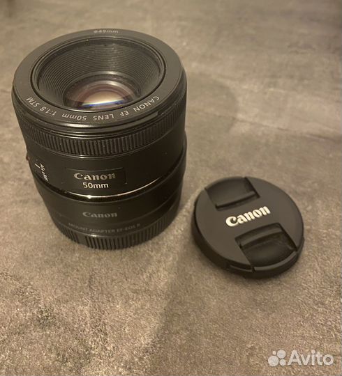 Объектив canon 50mm